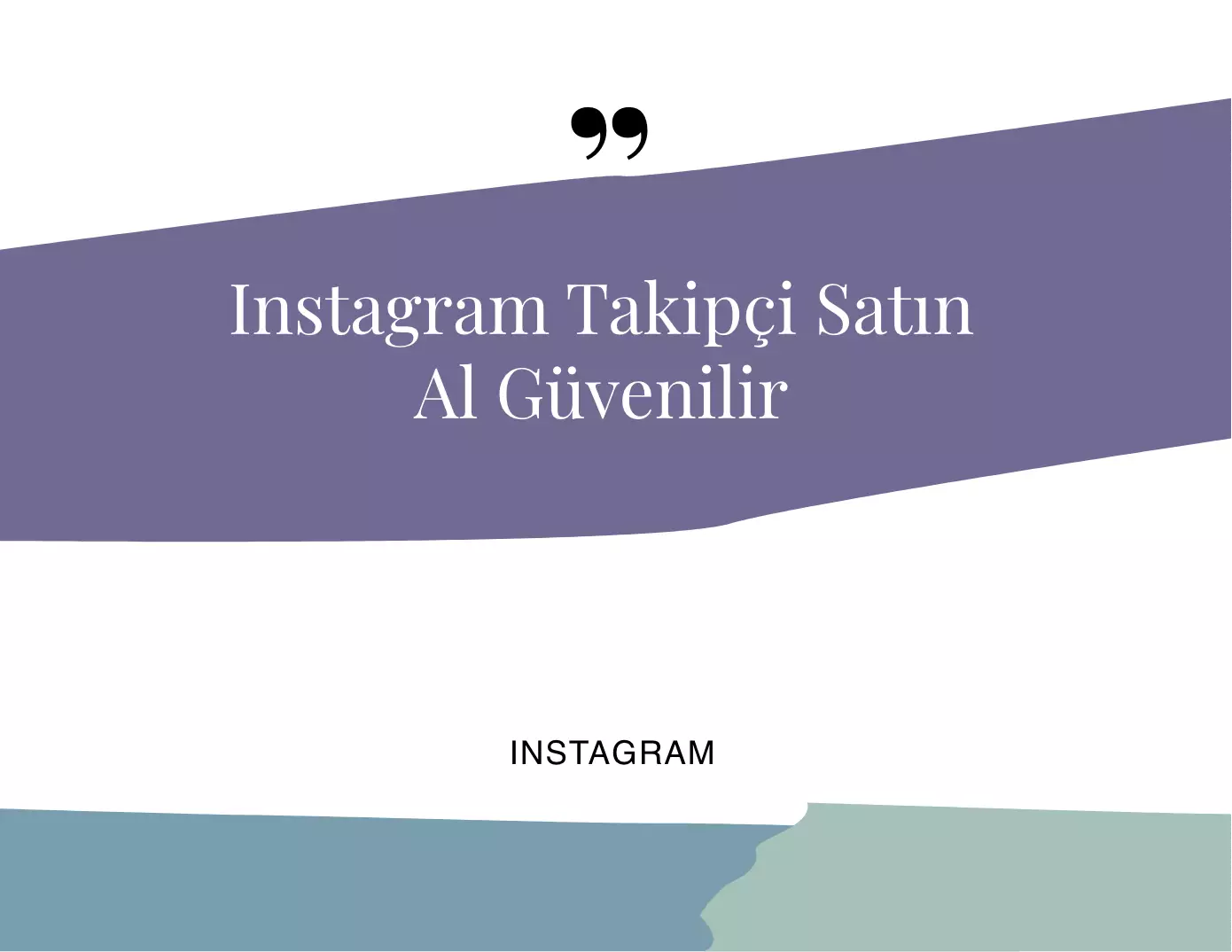 Instagram Güvenilir Takipçi Satın Alma