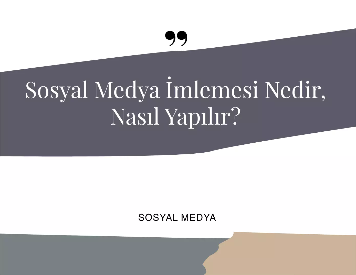 Sosyal Medya İmlemesi Nedir, Nasıl Yapılır?