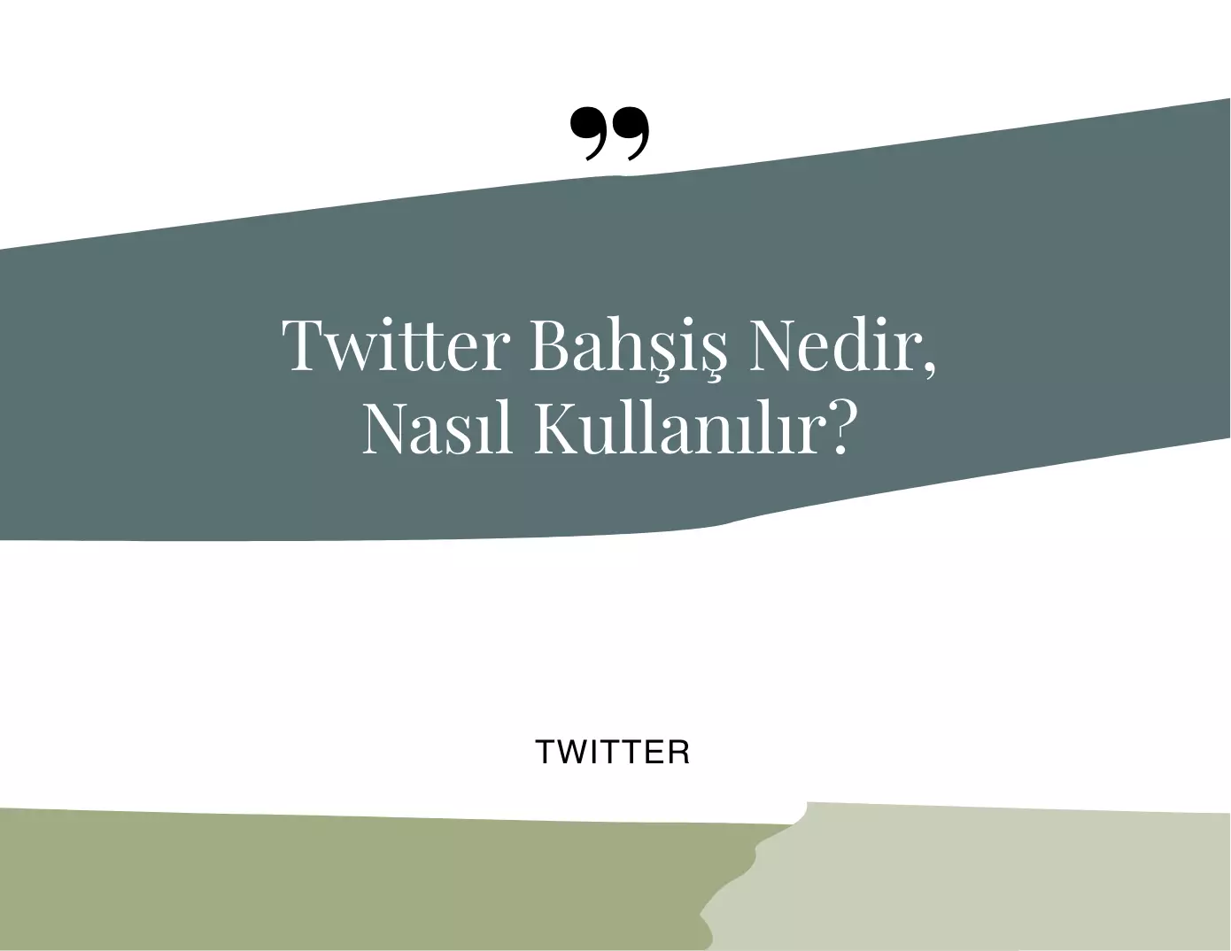 Twitter Bahşiş Nedir, Nasıl Kullanılır