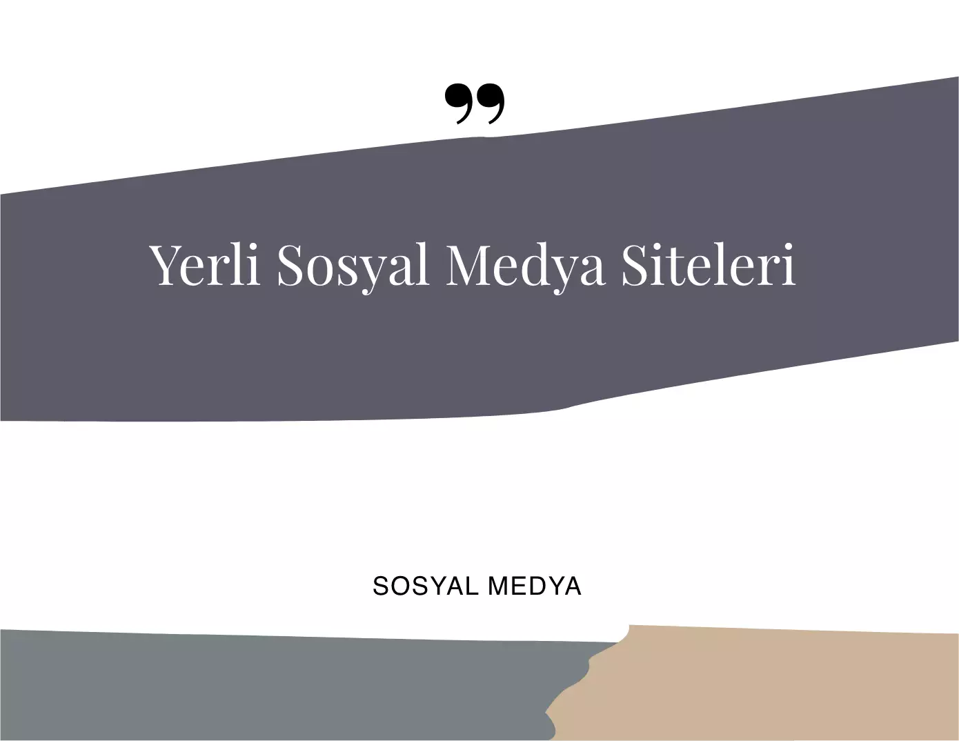 Yerli Sosyal Medya Siteleri